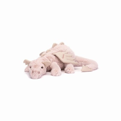 Jellycat Rose Dragón Huge | DPOU-07135